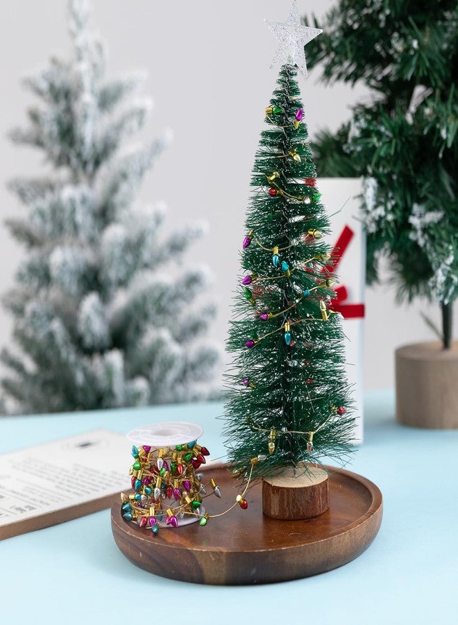 Gloreyan Mini Dollhouse Christmas Lights, Fake String Lights Xmas Decoration for Christmas Dollhouse Craft Fairy Garden Accessories(197 inch) - Image 4